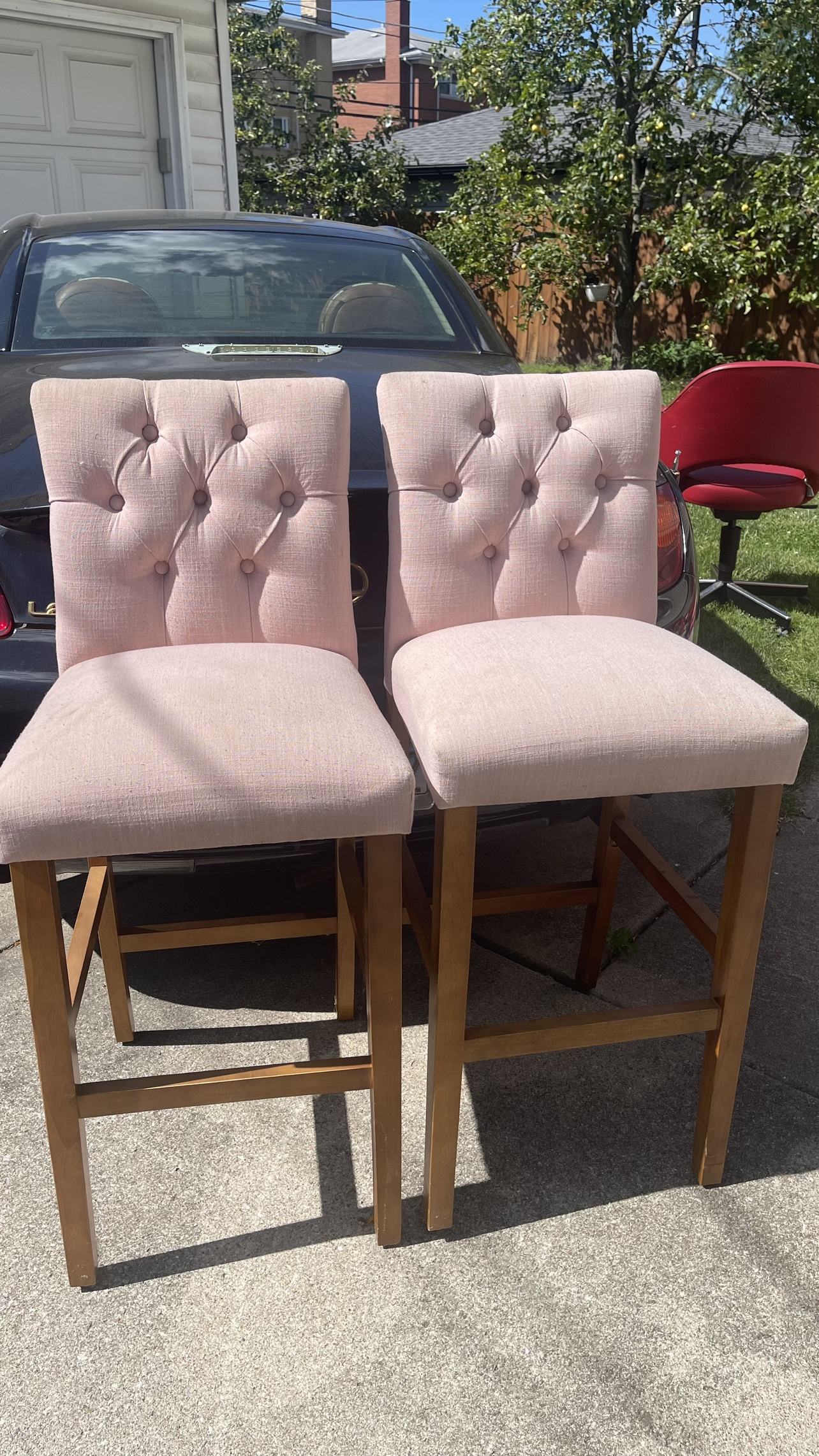 Pink Bar Stools please check more pictures