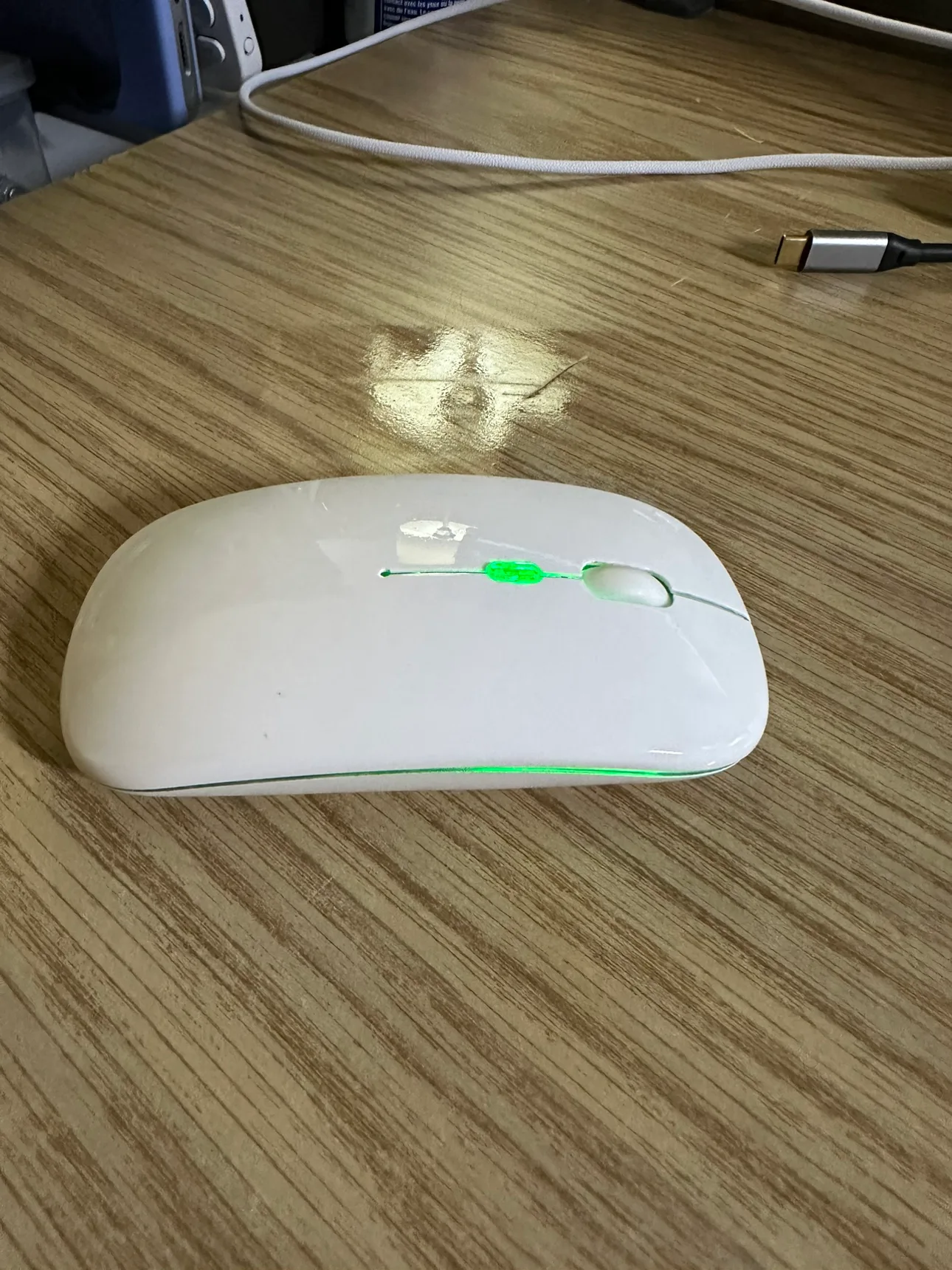 Wireless Bluetooth Computer Mouse (chargeable) image indicator(4)