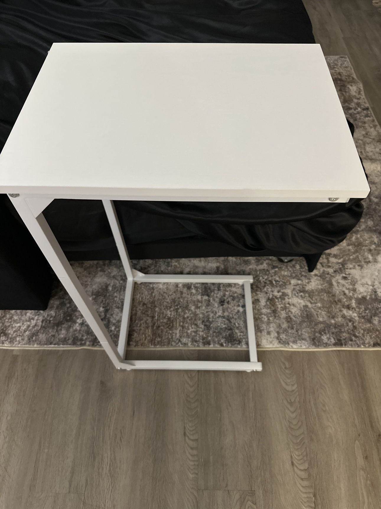 White Sofa Side Table