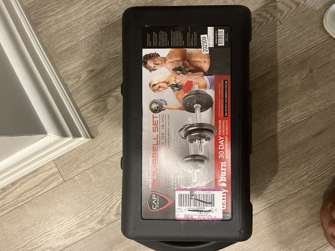 Adjustable Dumbbell Set