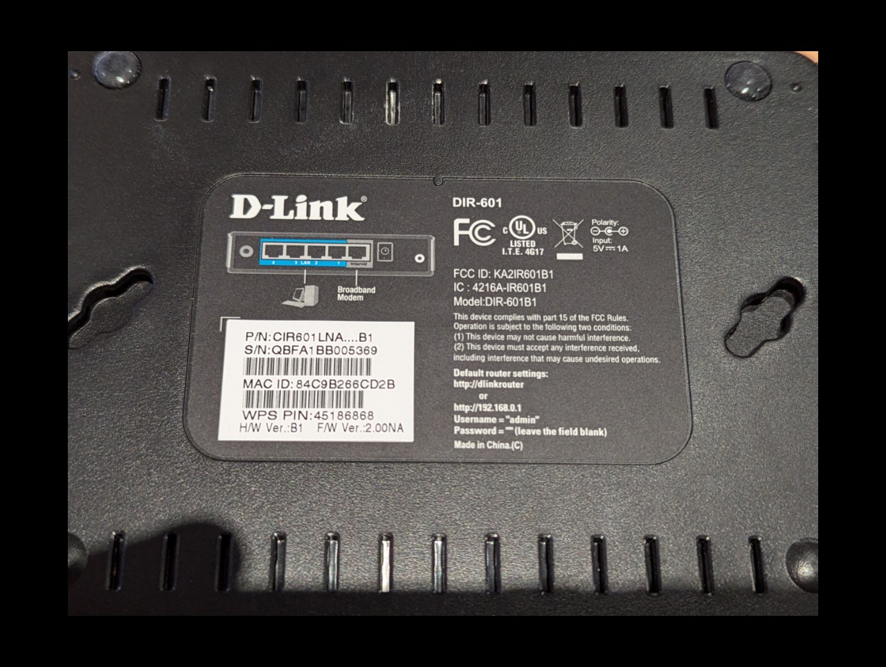D-Link DIR-601 Wireless N150 150Mbps 4-Port 10/100 Home Router - photo 3