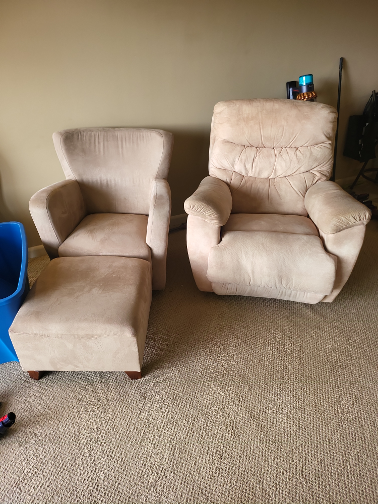 Electric Recliner and Armchair Set
