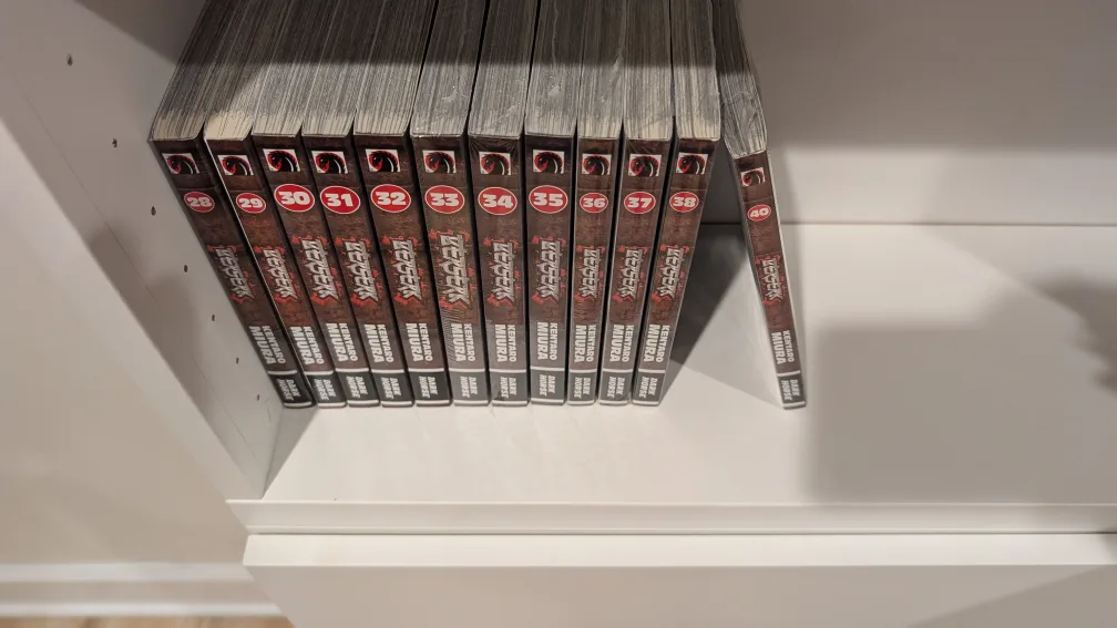 Berserk Volumes 28-40, Missing 39 image indicator(3)