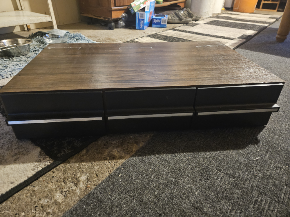 vhs movie storage case vintage