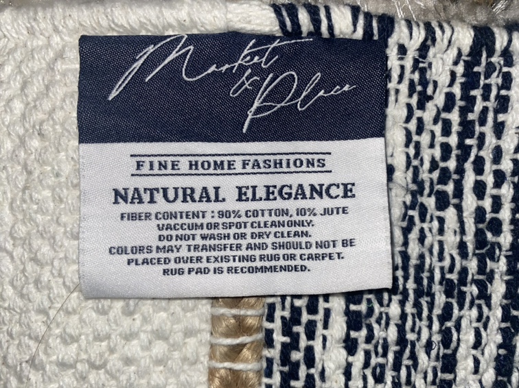Set of two hand crafted woven rugs - photo 4