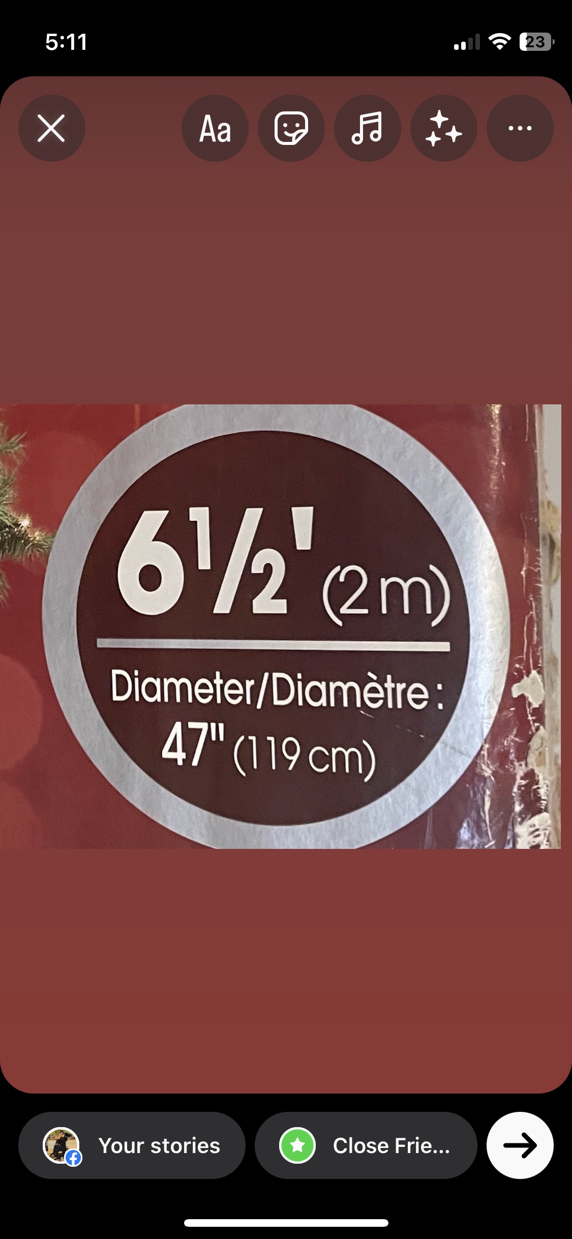 Christmas tree for sale with box - photo 3