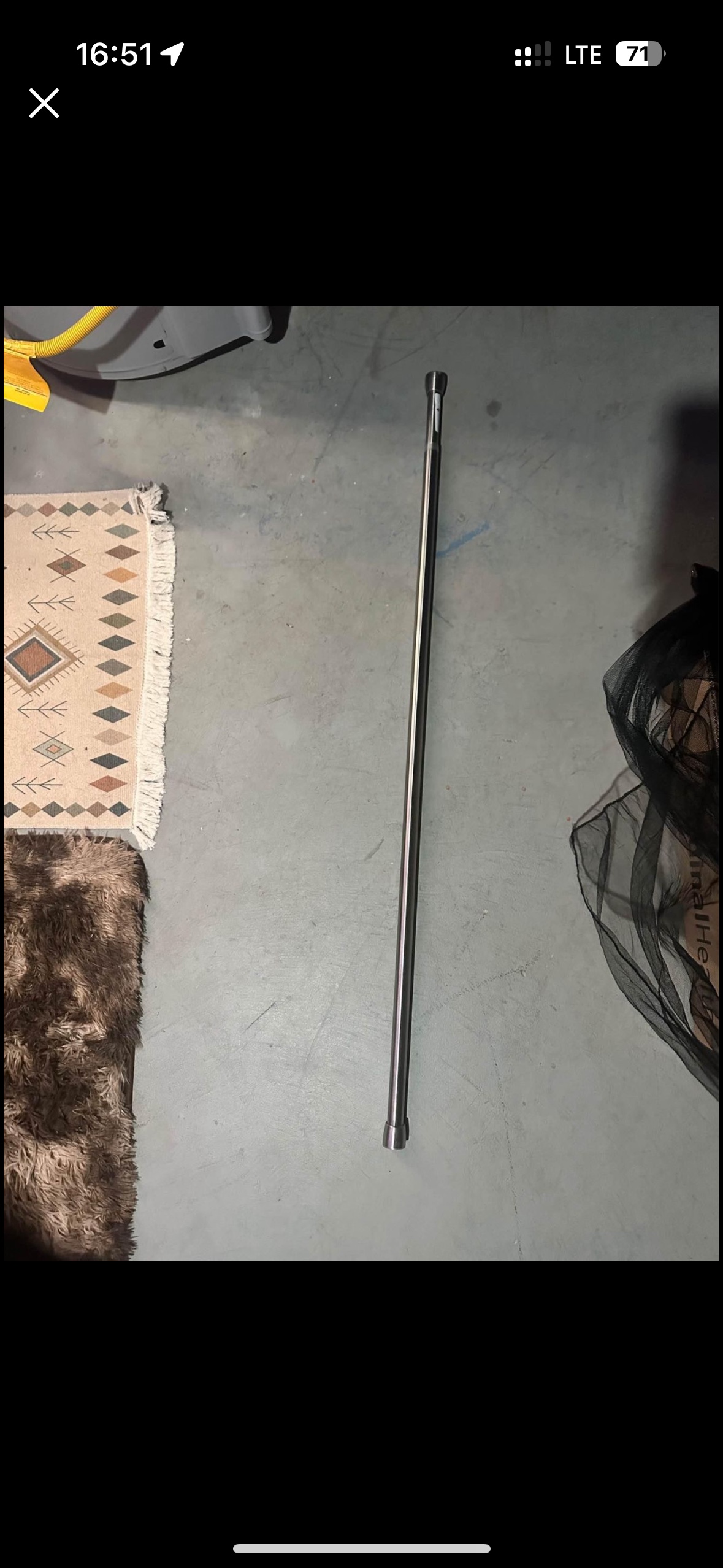 Telescoping Shower Rod