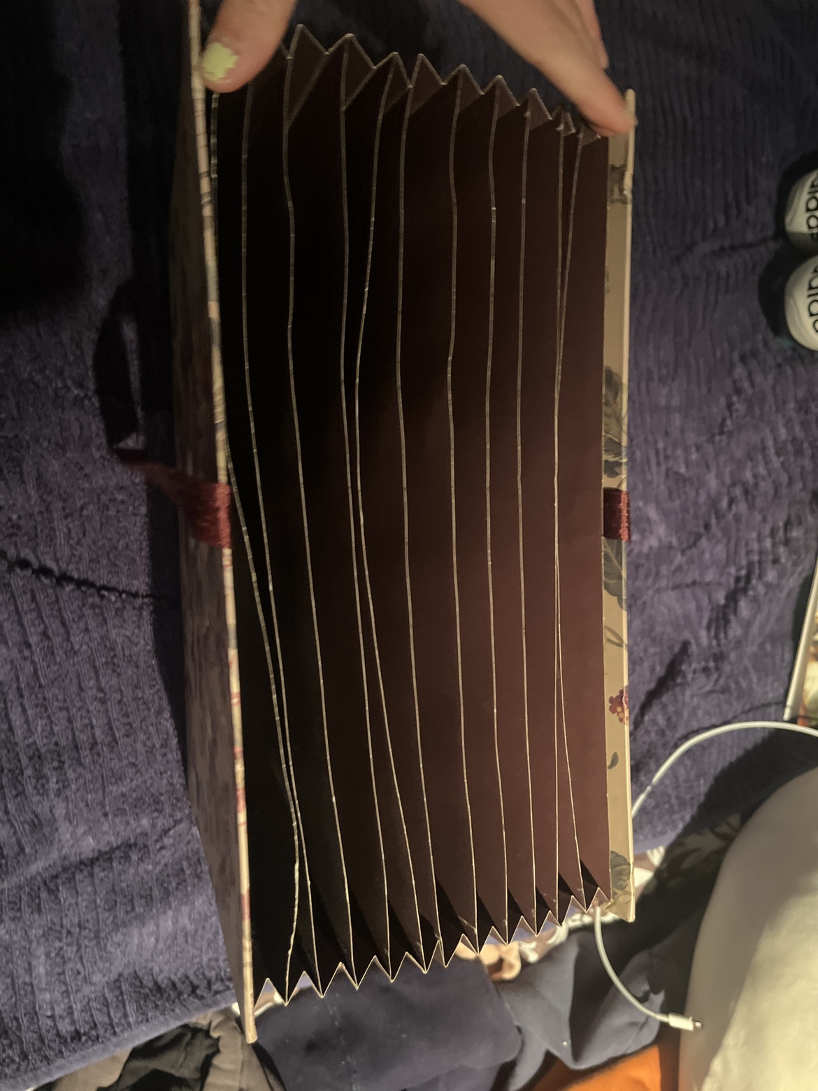 🧡Floral Accordion Folder - photo 2