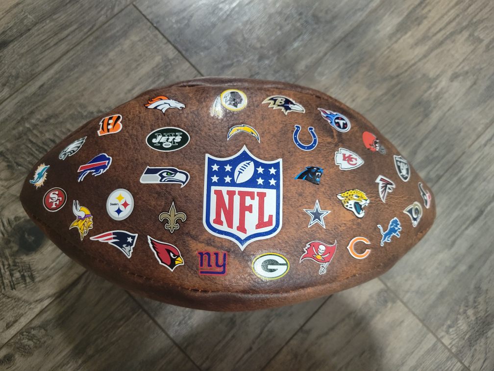 Wilson NFL Team Logo Football - photo 2