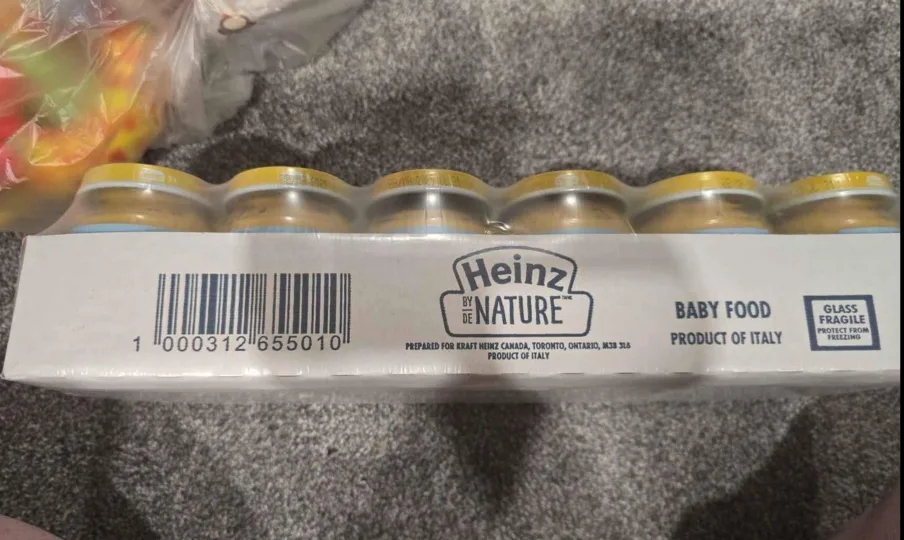 Heinz Baby Food - Vegetables & Trout Fillet #freecycle thumbnail