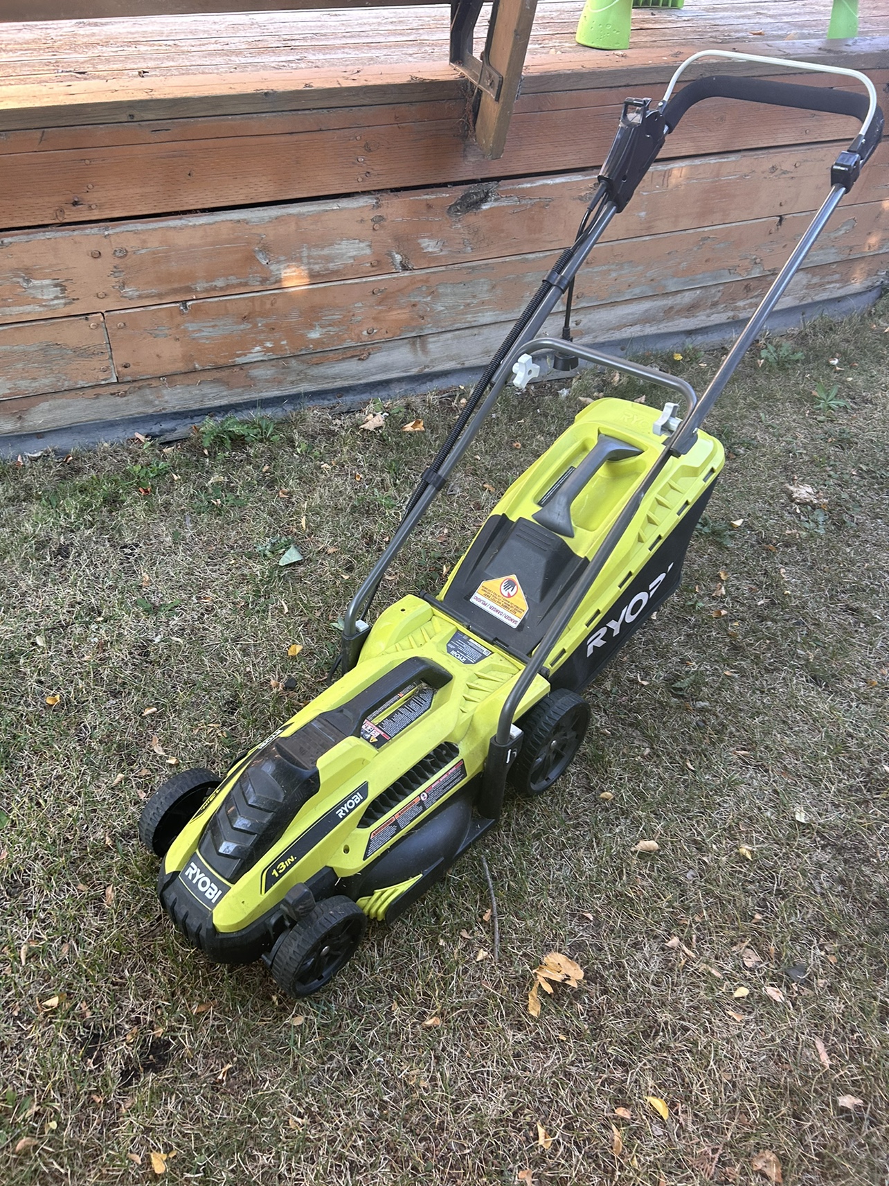 Ryobi 13in Electric Lawn Mower