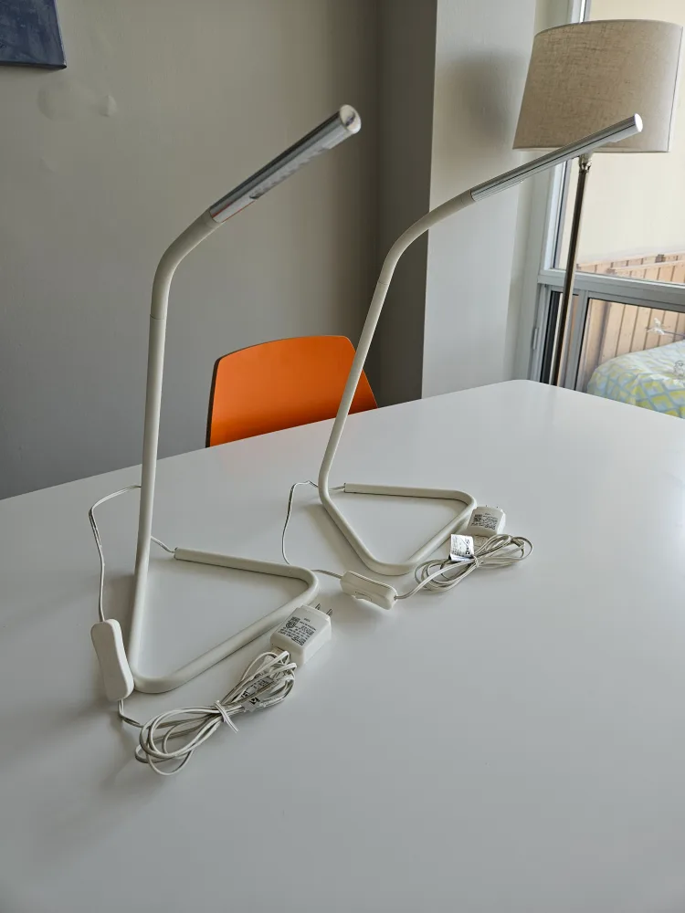 MOVE OUT sale -TWO (2) IKEA TERIAL  Desk Lamps image indicator(3)