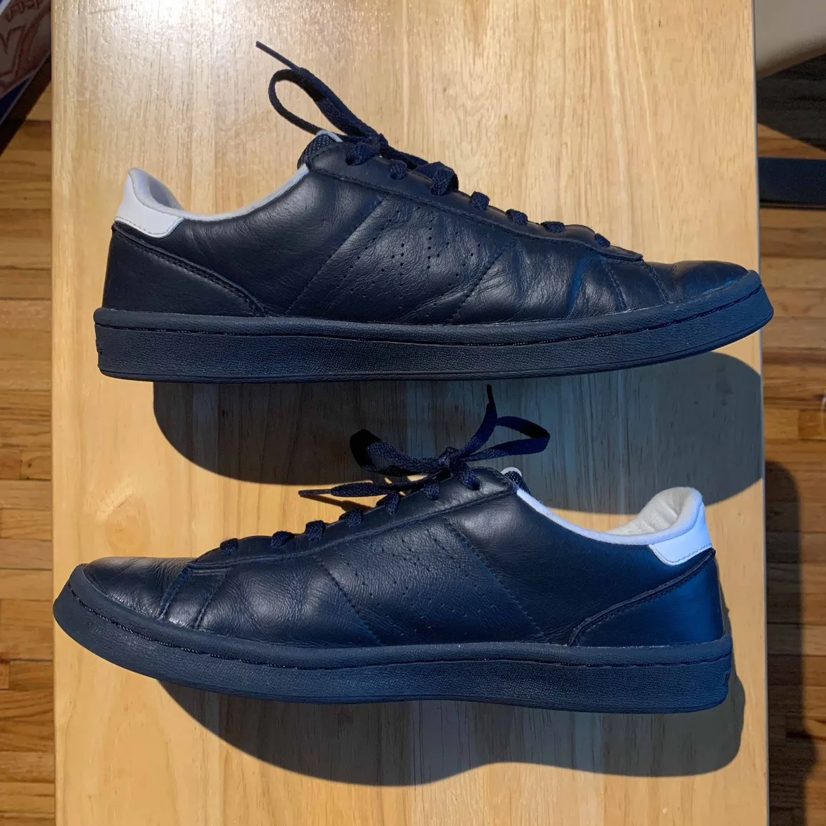 New Balance® for J.Crew 791 leather sneakers, 11.5, Navy Blue thumbnail