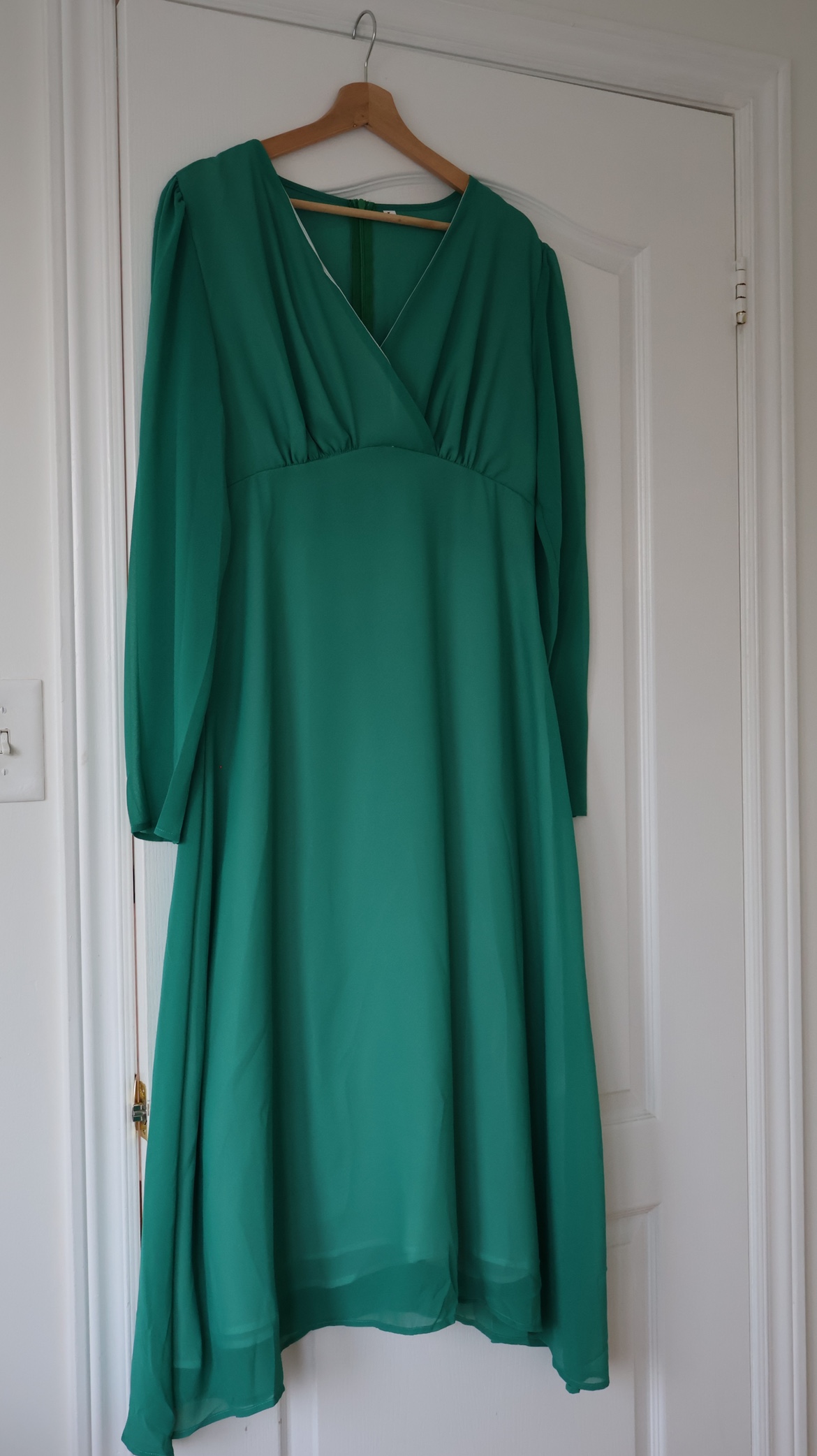 Green 3/4 Sleeve Dress - photo 4