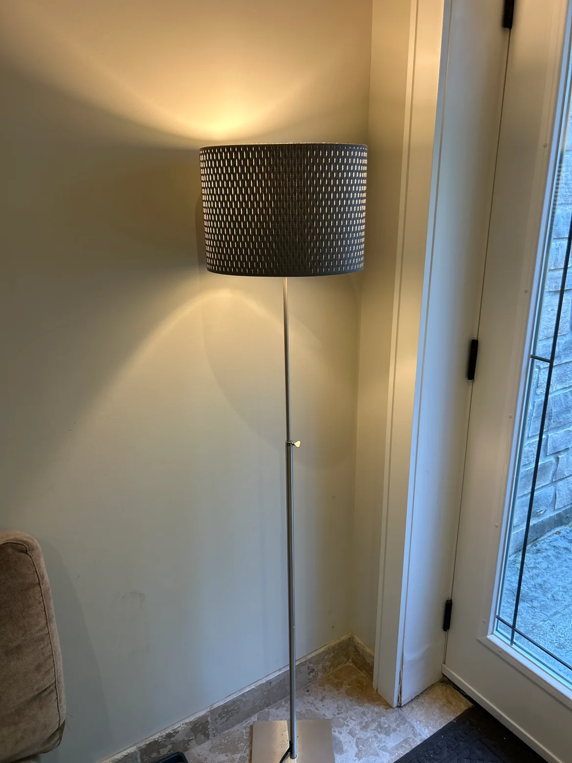 🧡 Ikea Floor Lamp with Grey Shade thumbnail
