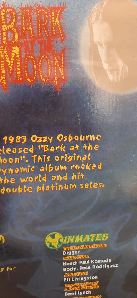 Ozzy Osbourne Bark at the Moon Collectible Rock Doll. price firm image indicator(6)