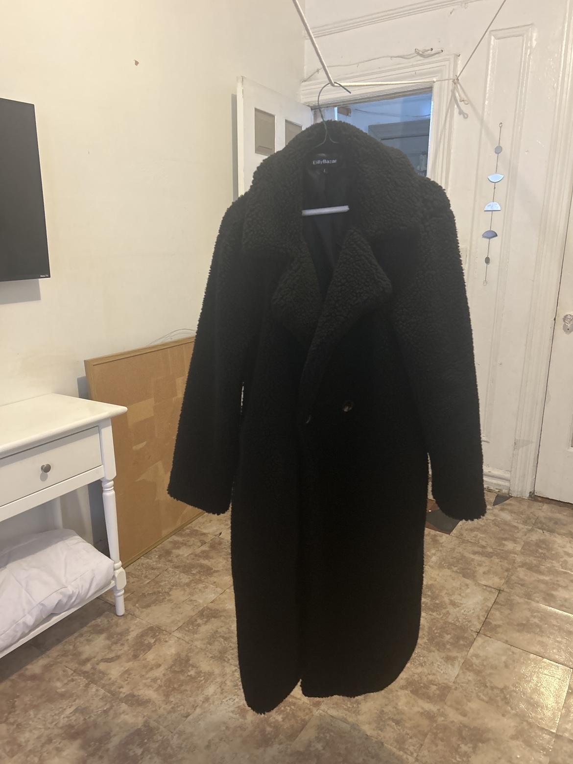 Black Teddy Coat