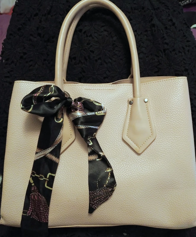 Beige-pink Mia&Luca Handbag