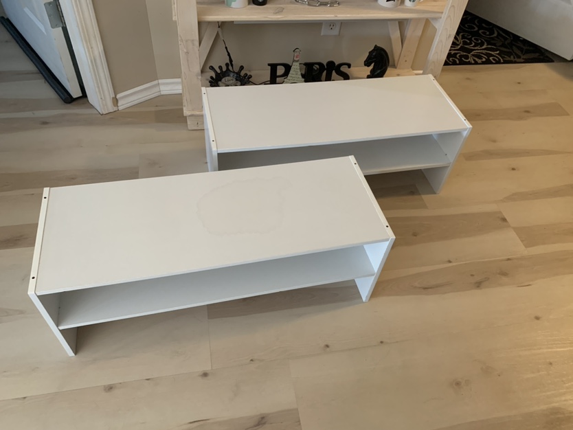 2 pc Shoe rack
