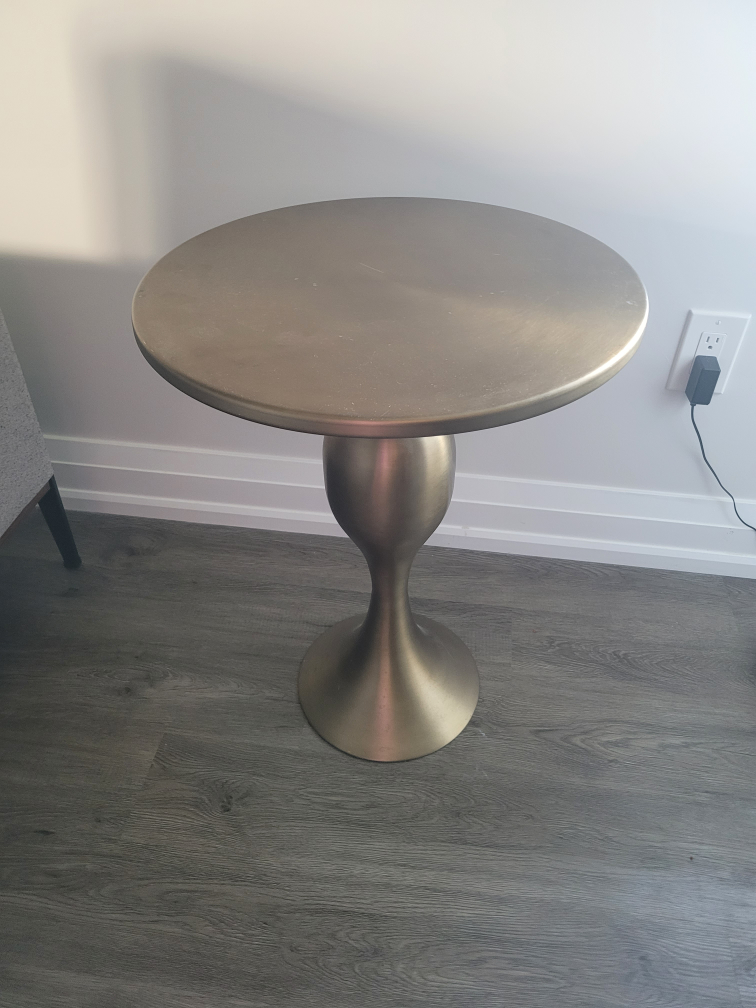Gold Accent Table - photo 2