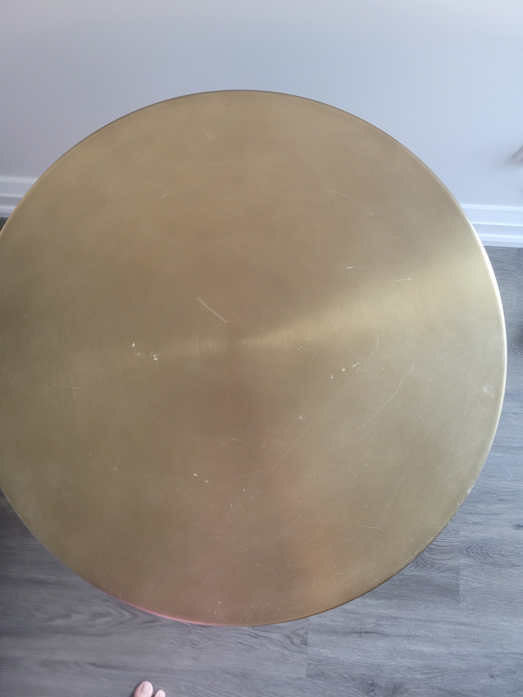 Gold Accent Table - photo 3