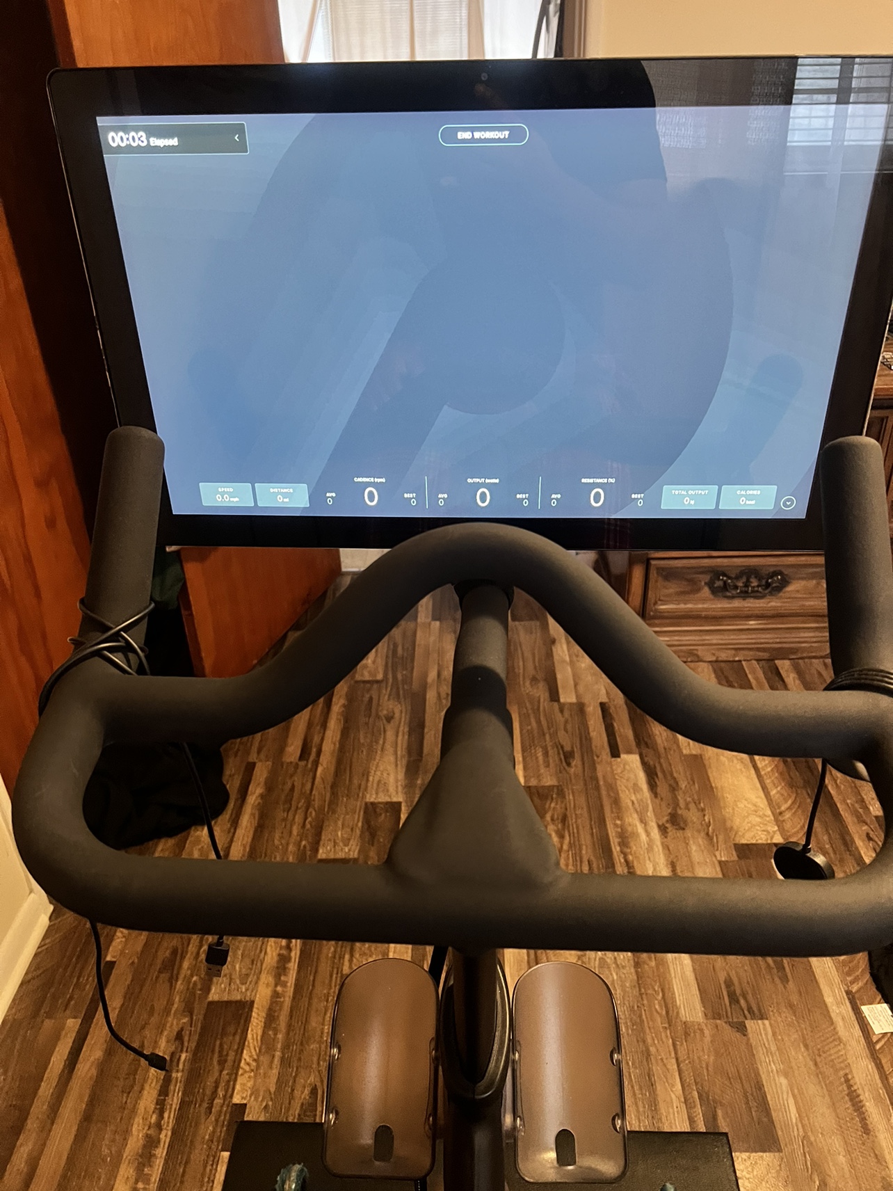 Peloton Bike + Mat - Moving Sale - photo 5