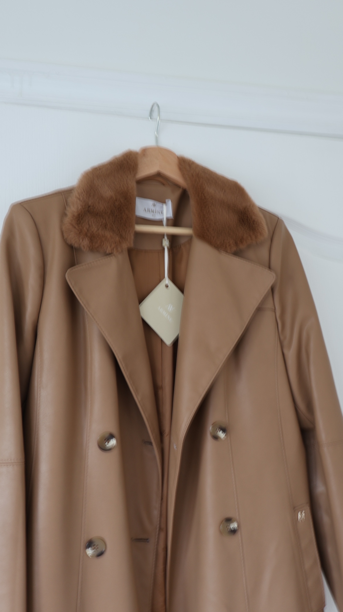 Faux Leather Coat - photo 5