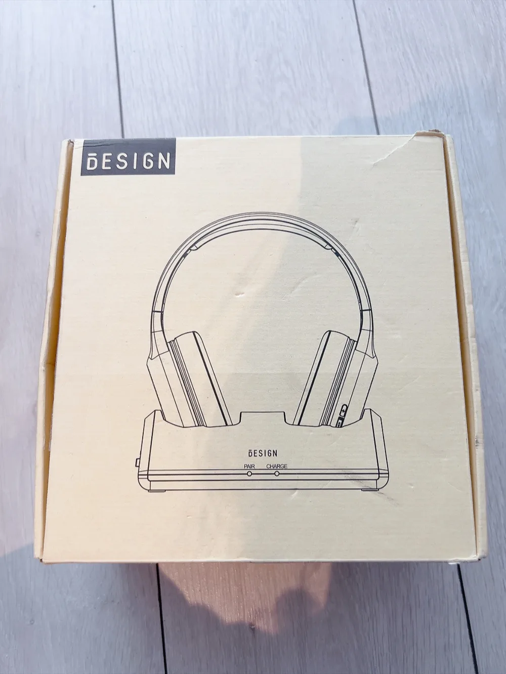 Open box🥕 Wireless Headphone for TV Transmitter Charging Dock image indicator(7)