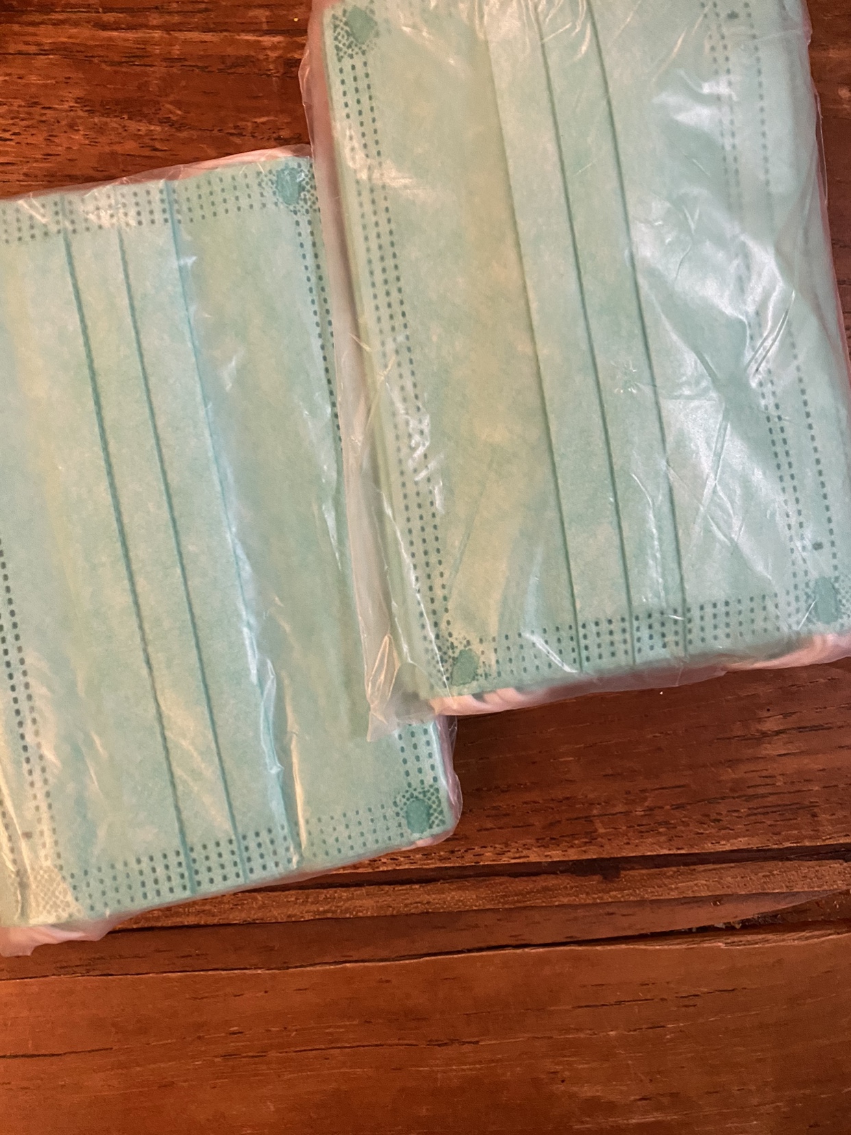 New Green Face Masks