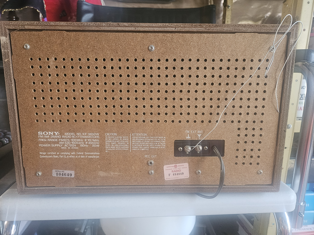 Sony AM/FM Radio - photo 3