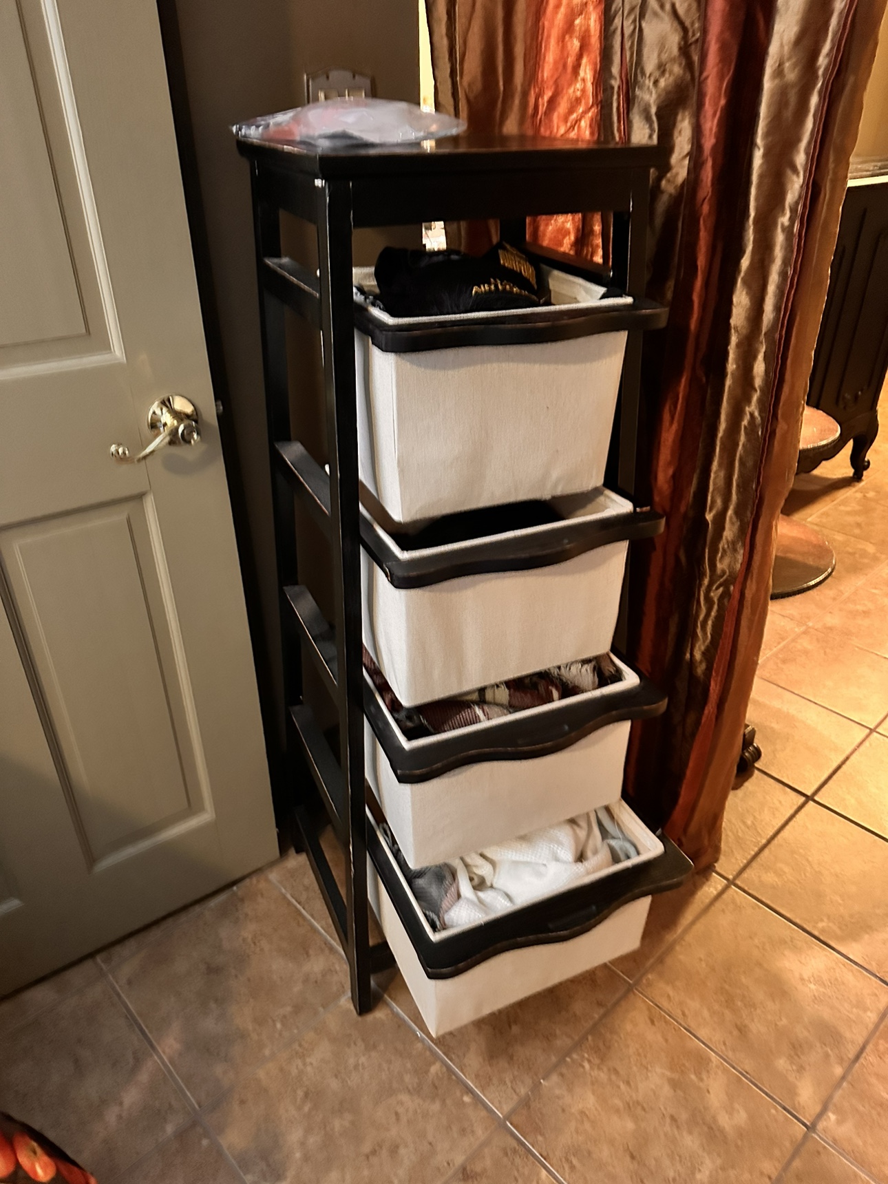 4-Tier Storage Shelf with Drawers - photo 2