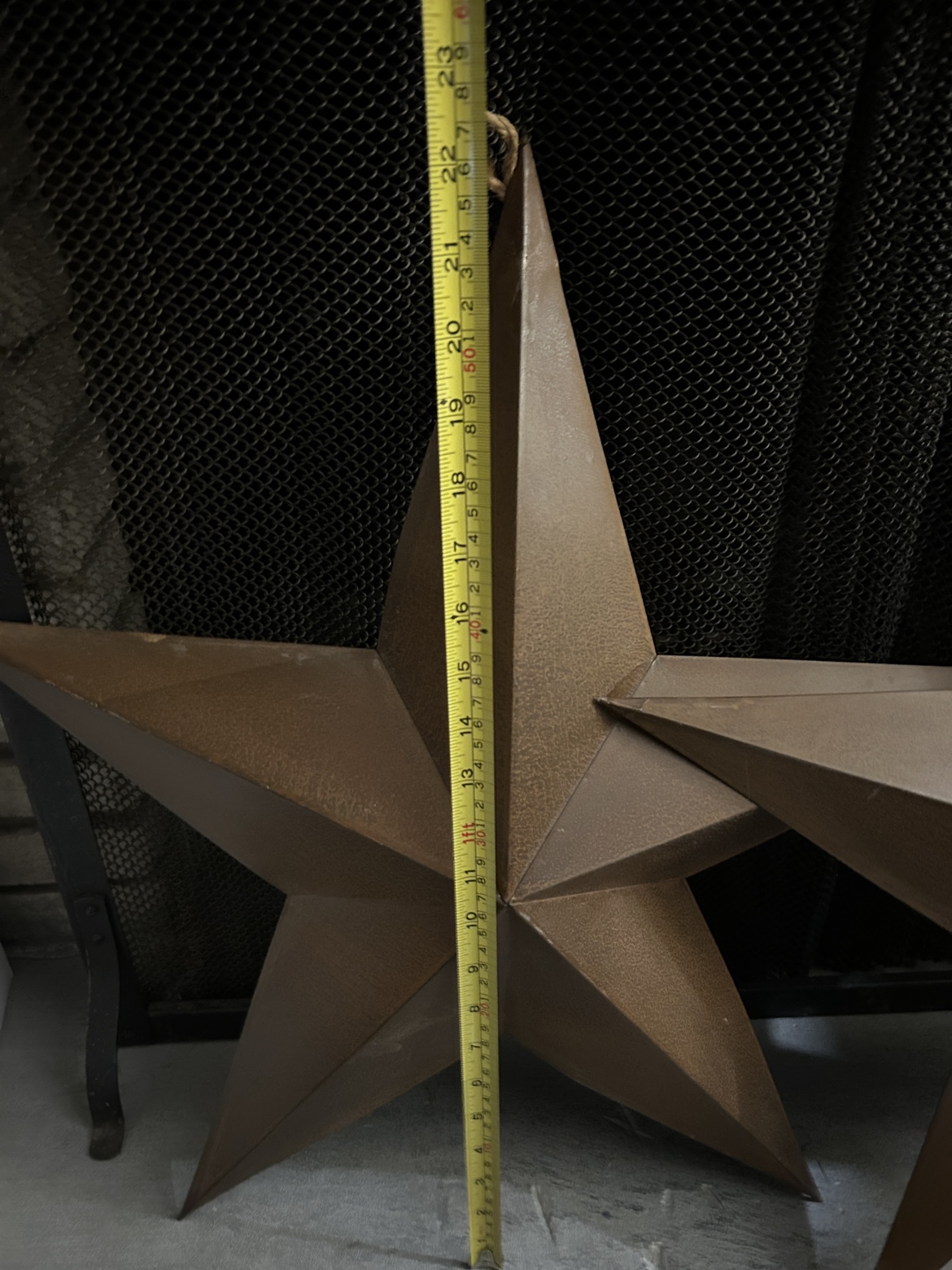 Set of Two Metal Stars - photo 3