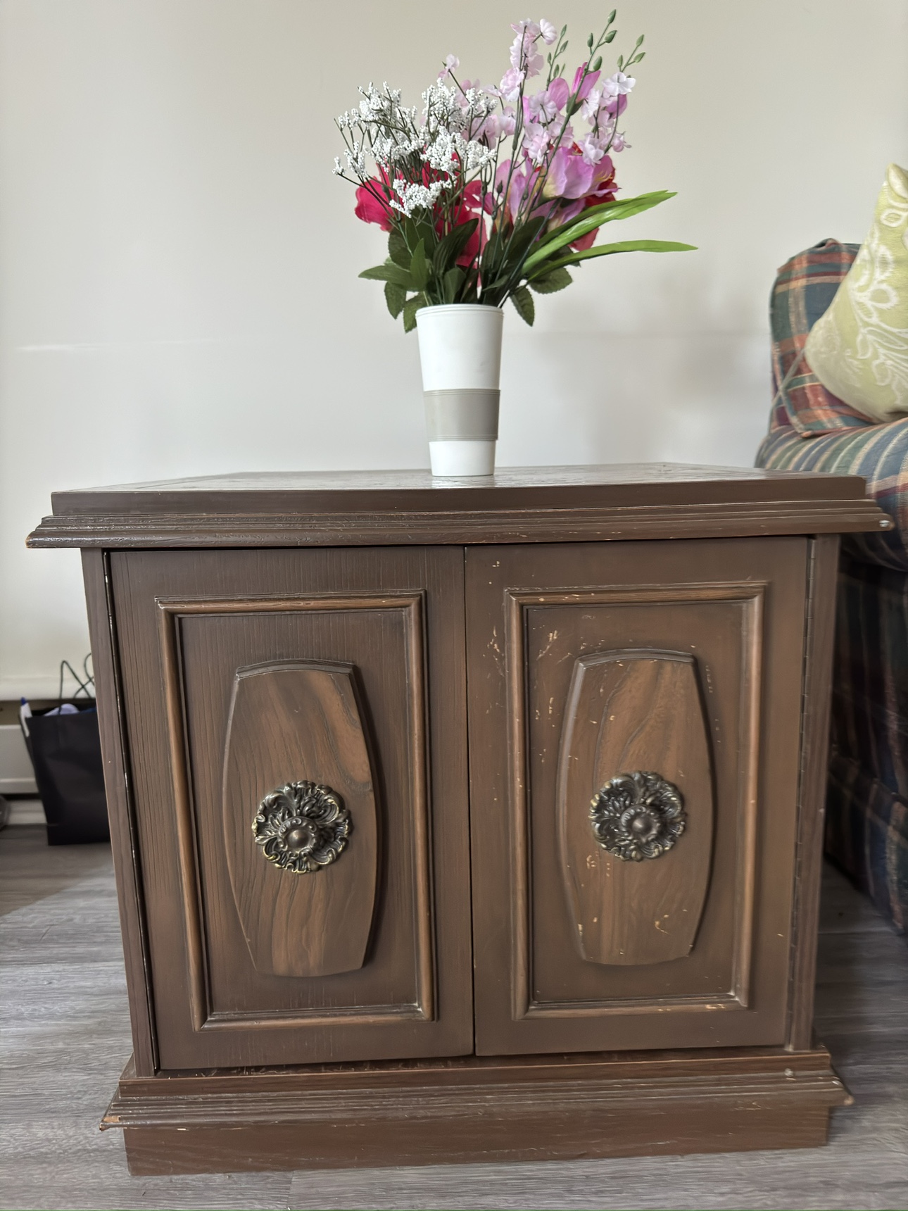 Wooden End Table