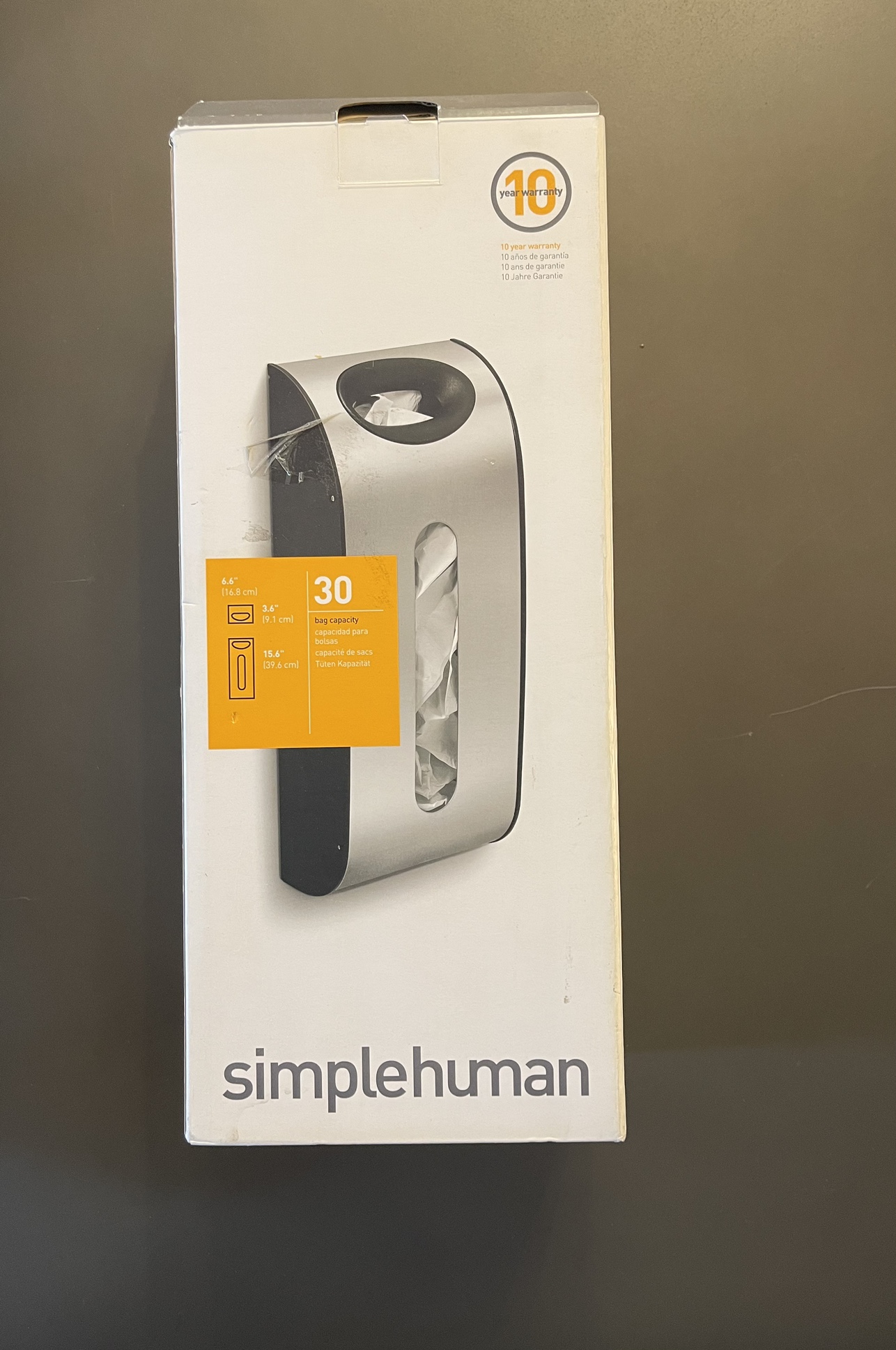 Simplehuman Plastic Bag Dispenser - photo 2