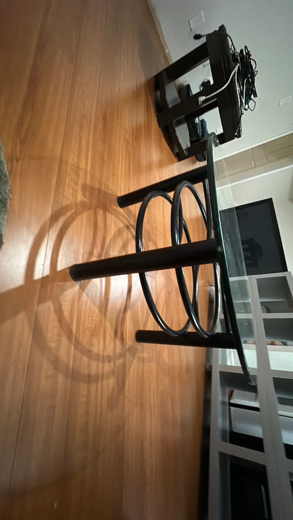 Small coffee table approx 30 inches around thumbnail