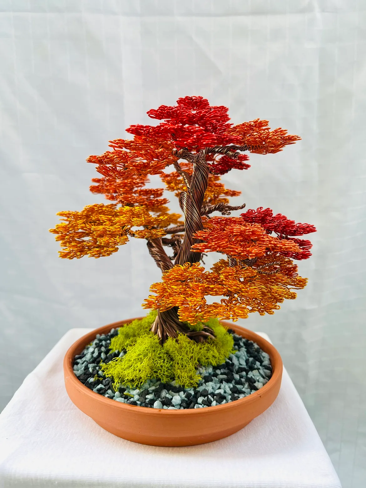 AUTUMN(FALL) WIRE BONSAI TREE image indicator(3)
