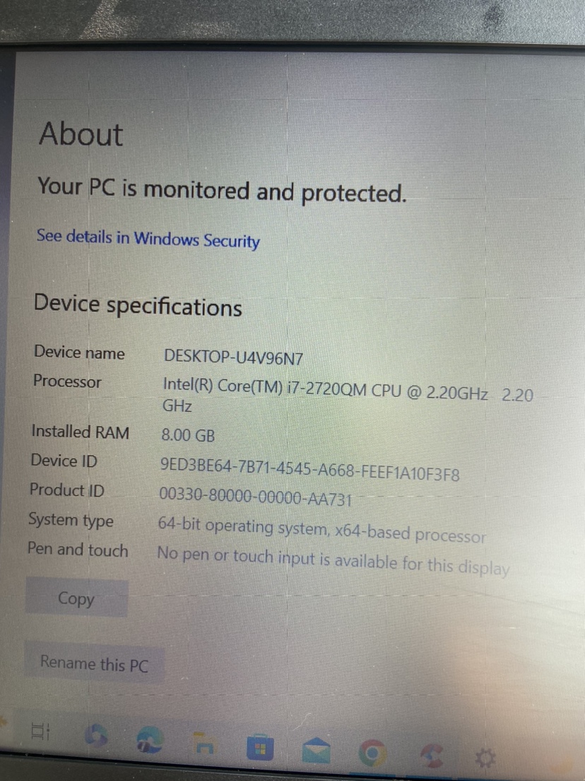 Dell Laptop E779U76 - photo 5