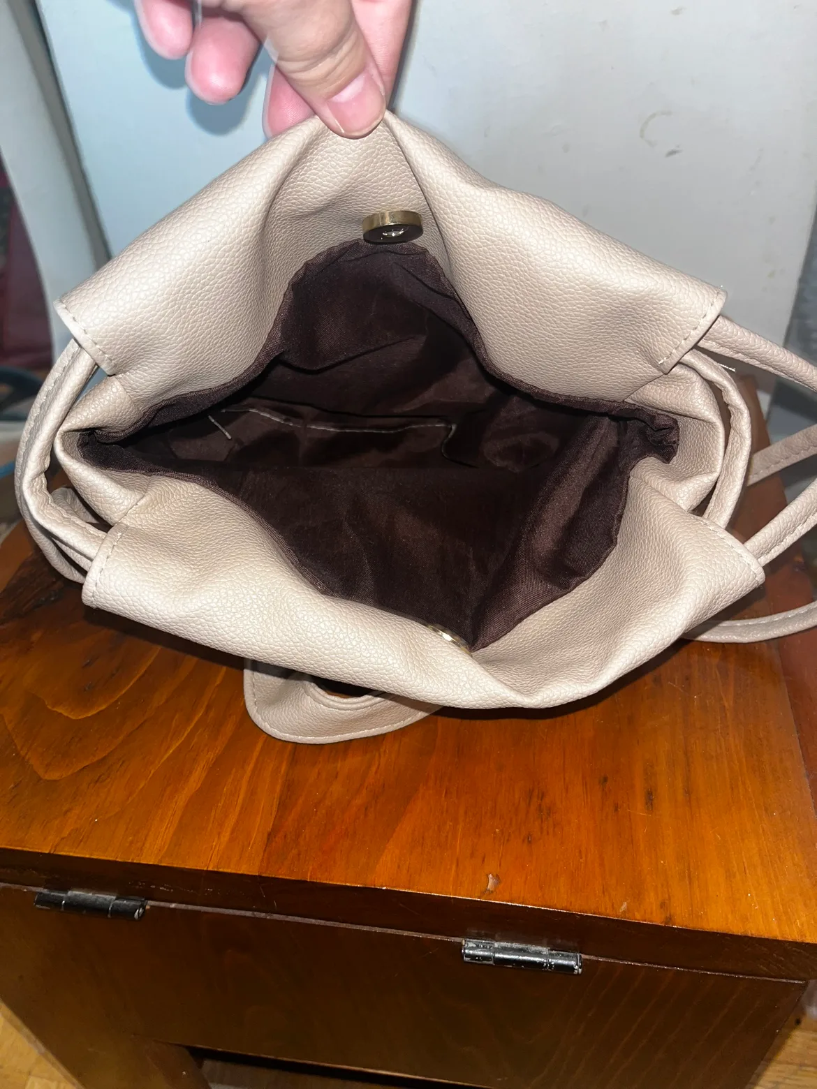 Small Tan Purse thumbnail