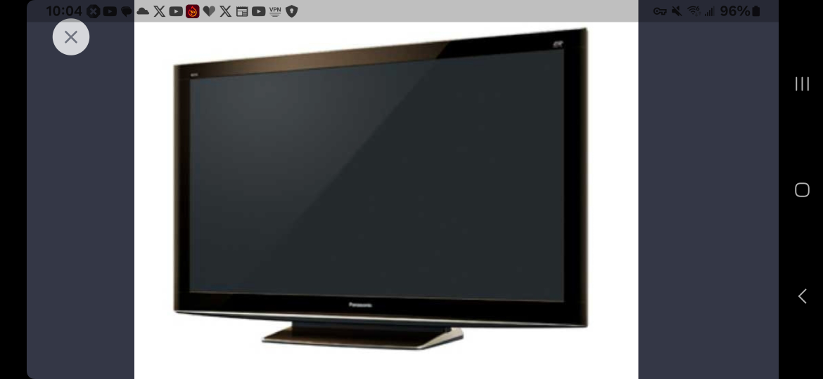 2020 Panasonic Plasma TV (647)717-3088