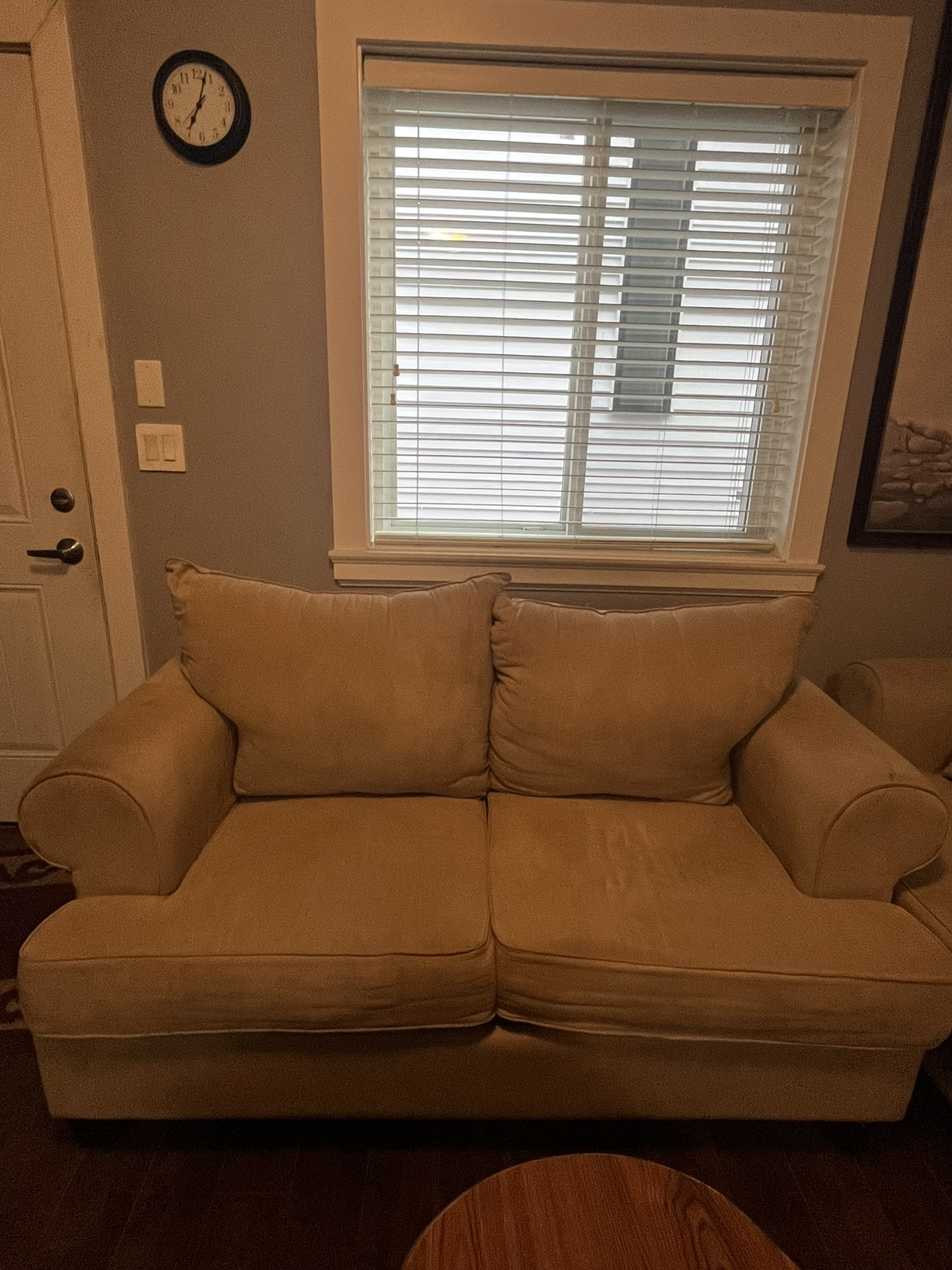 Beige Sofa & Loveseat Set