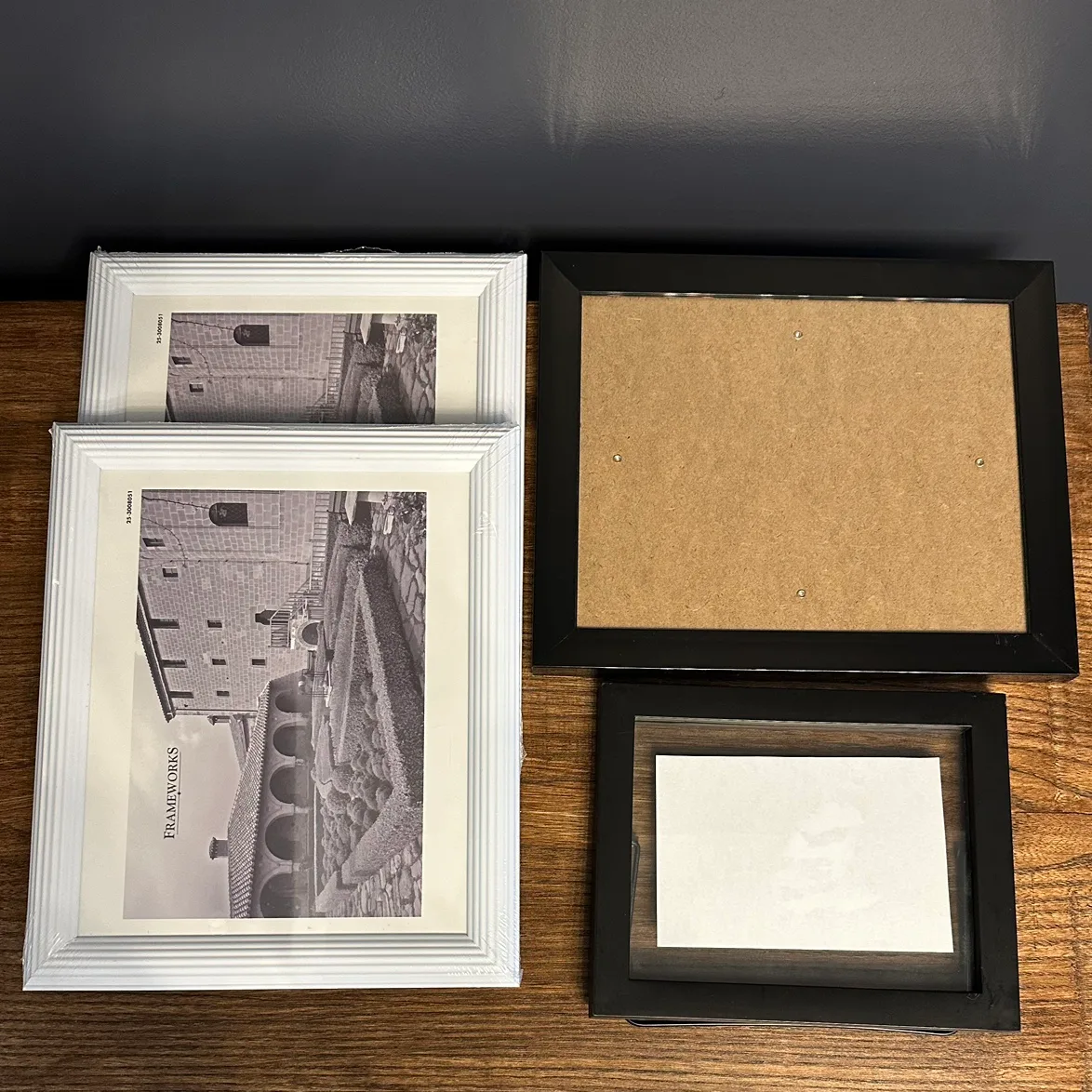 4 Picture Frames (2 new, 2 used) thumbnail