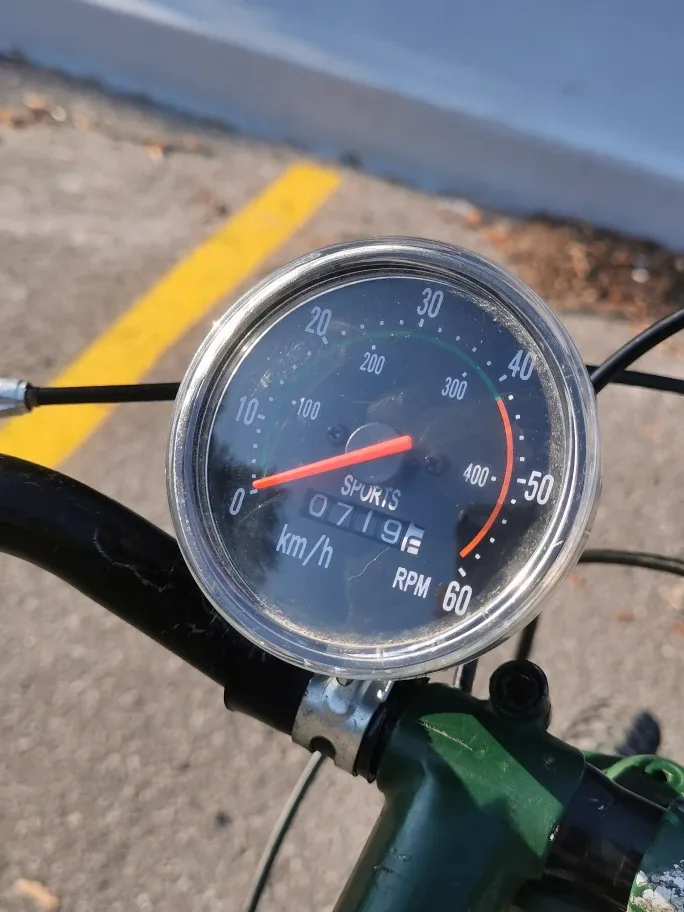 Gas powered motorized bicycle image indicator(4)