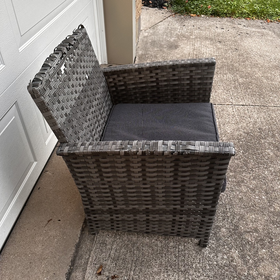 Wicker Patio Chair - photo 4