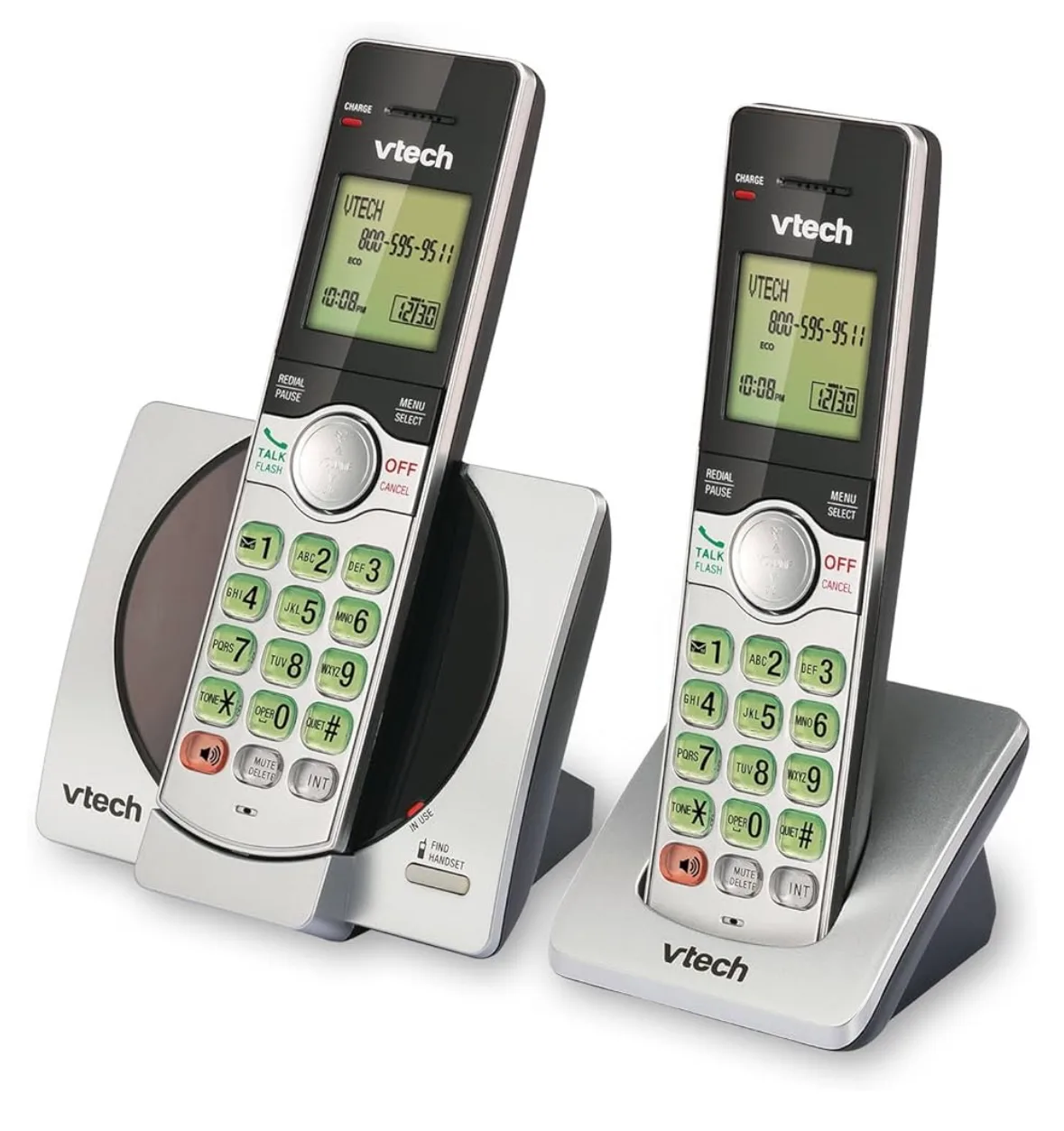 2-handset cordless phones image indicator(2)