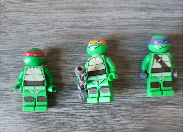 Teenage Mutant Ninja Turtles Lego Minifigures