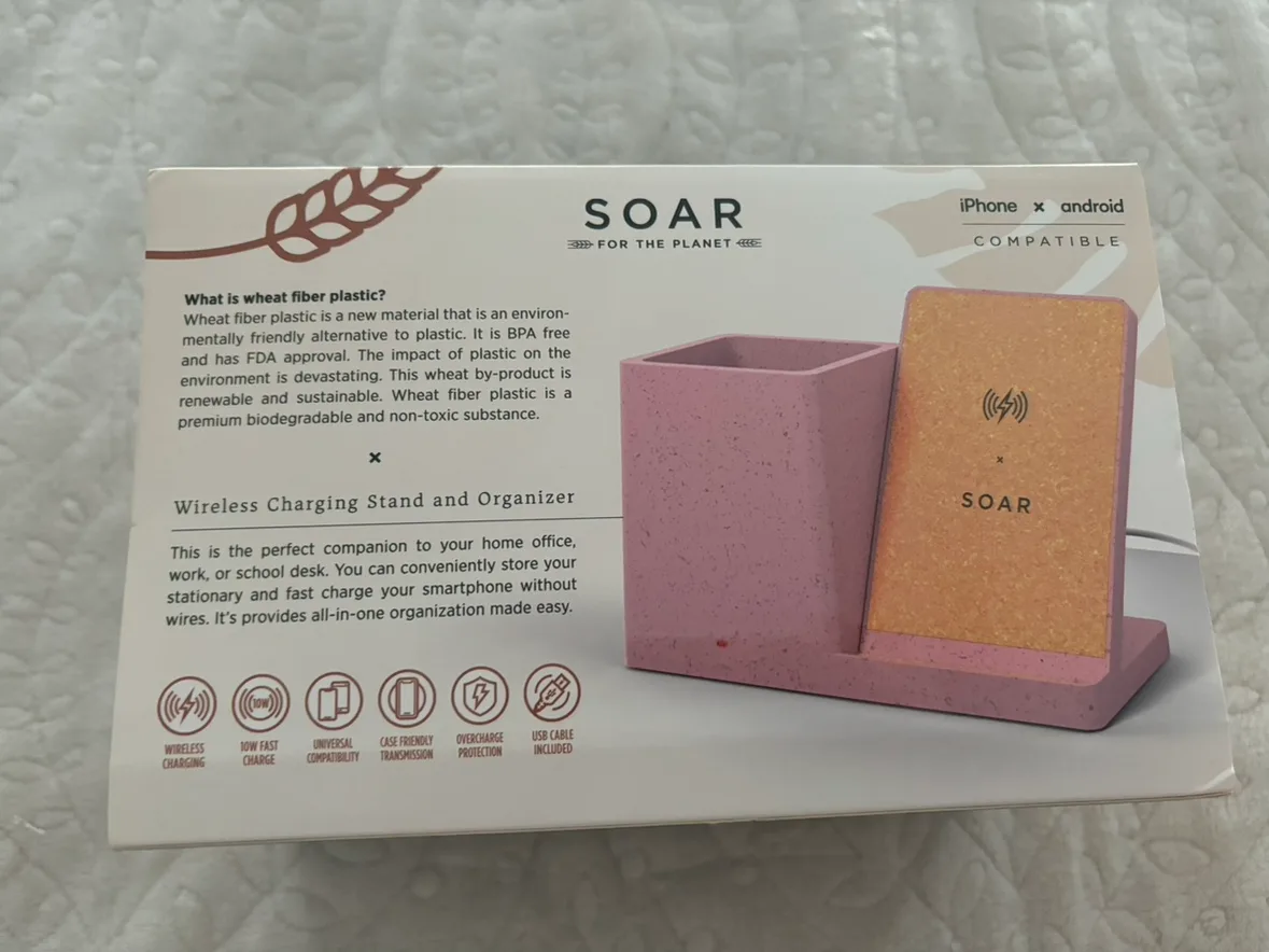 Wireless Charging Stand and Organizer image indicator(3)