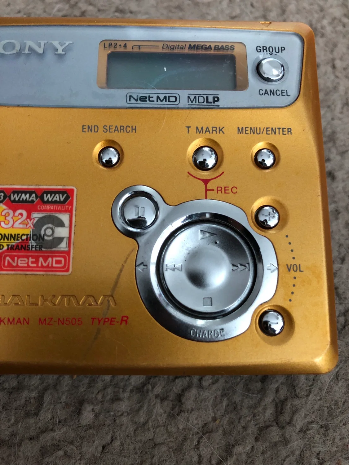 Sony Net MD Walkman MZ-N505 🧡 image indicator(2)