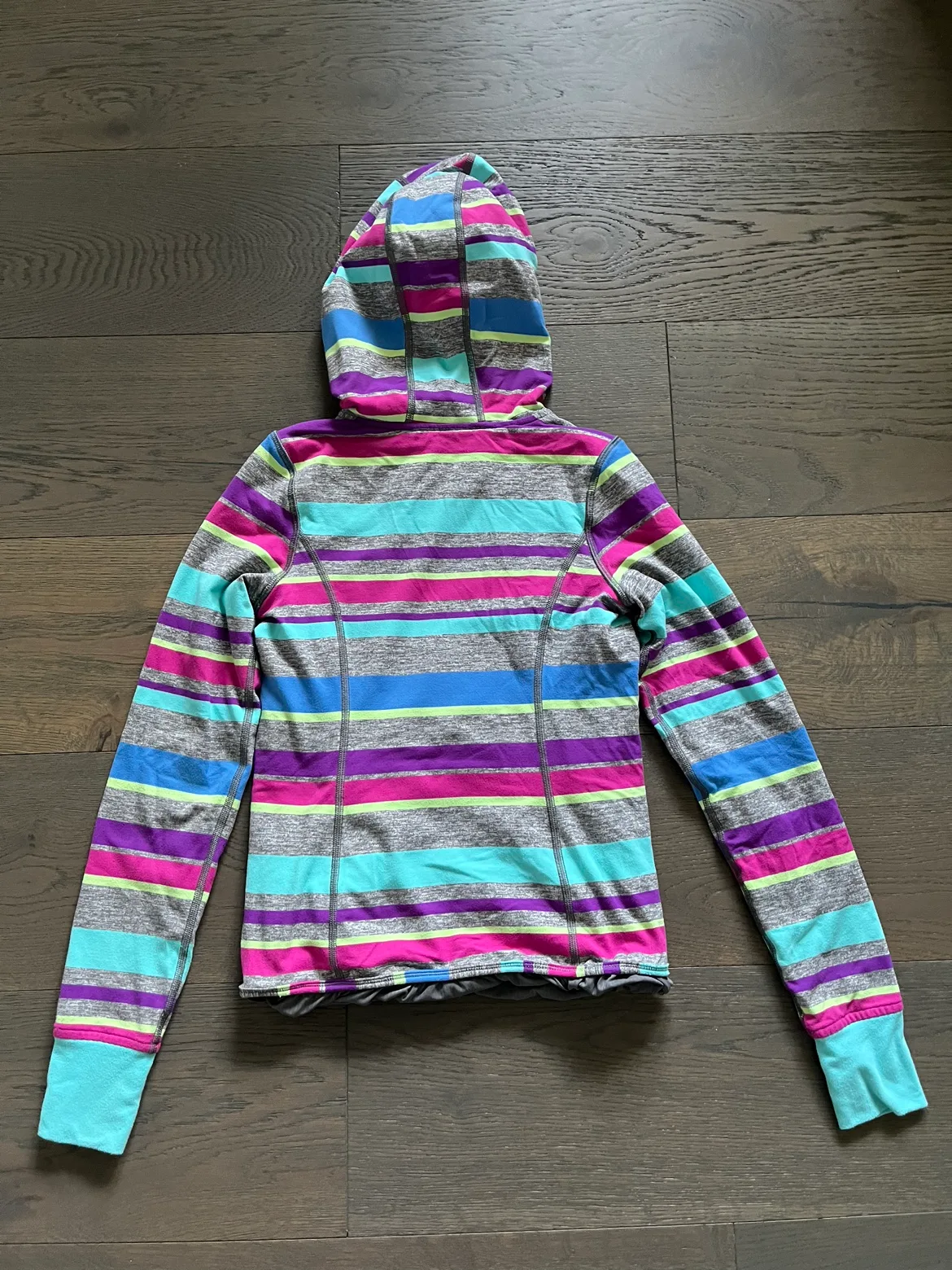 Ivivva by Lululemon girls fall jacket sz 8 EUC ret $159 image indicator(6)