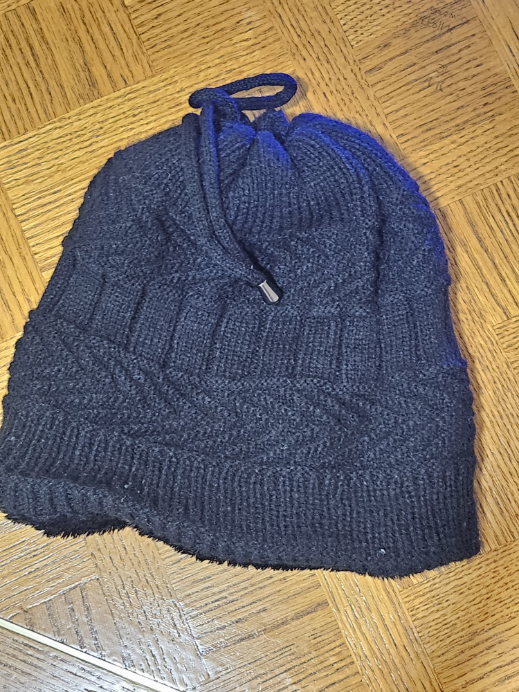 Black Knit Beanie