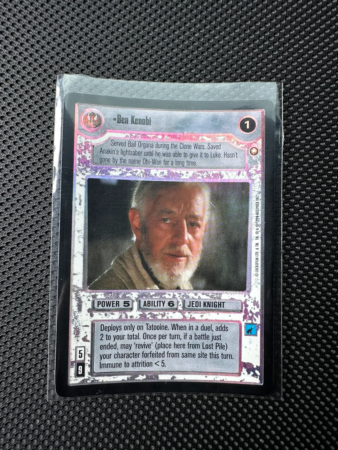 Ben Kenobi Star Wars CCG Holo thumbnail